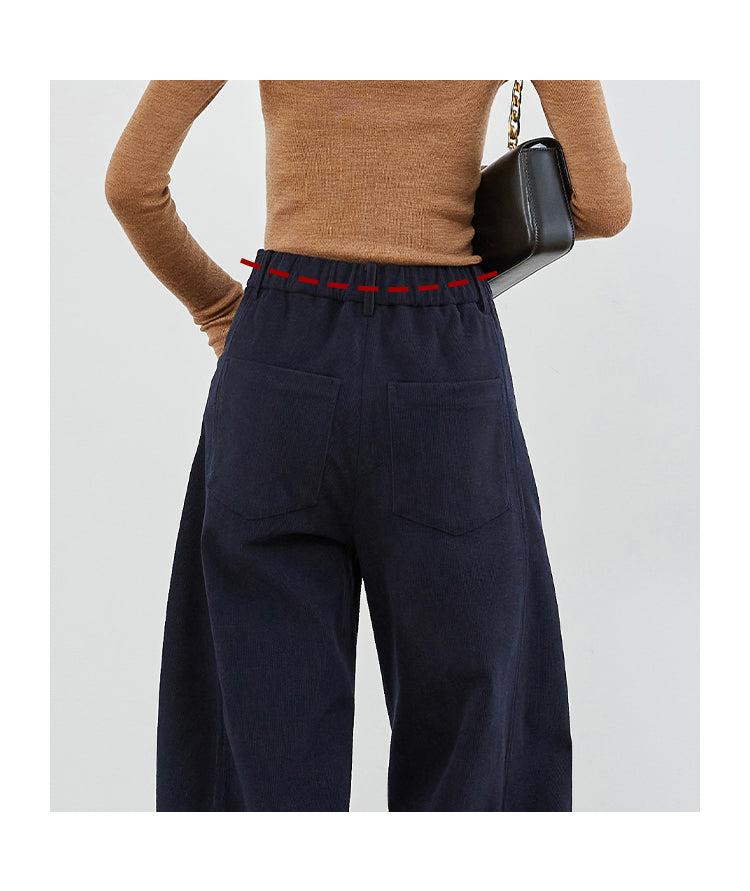 Wide-Leg Corduroy Pants FACP0031