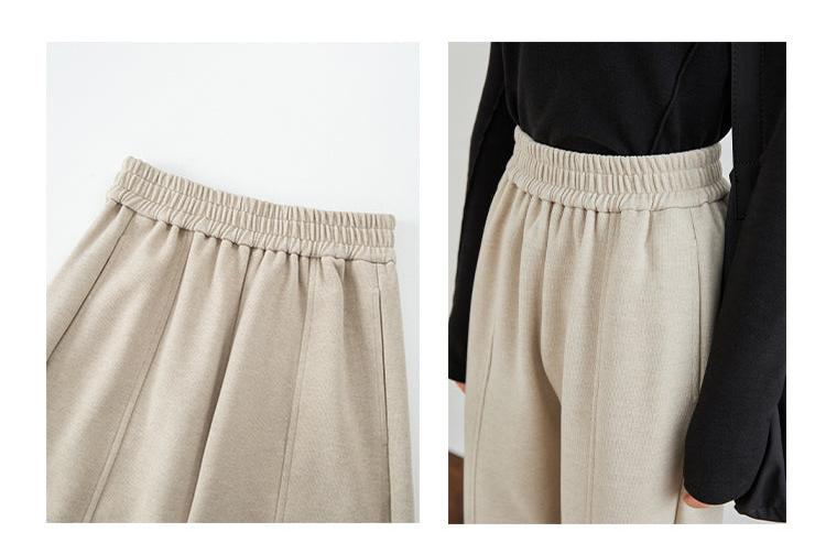 Comfort Luxe Elastic Waist Pants FACP0030