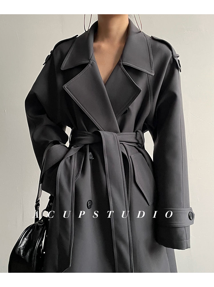 Double-Breasted Trench Coat ACTC0001