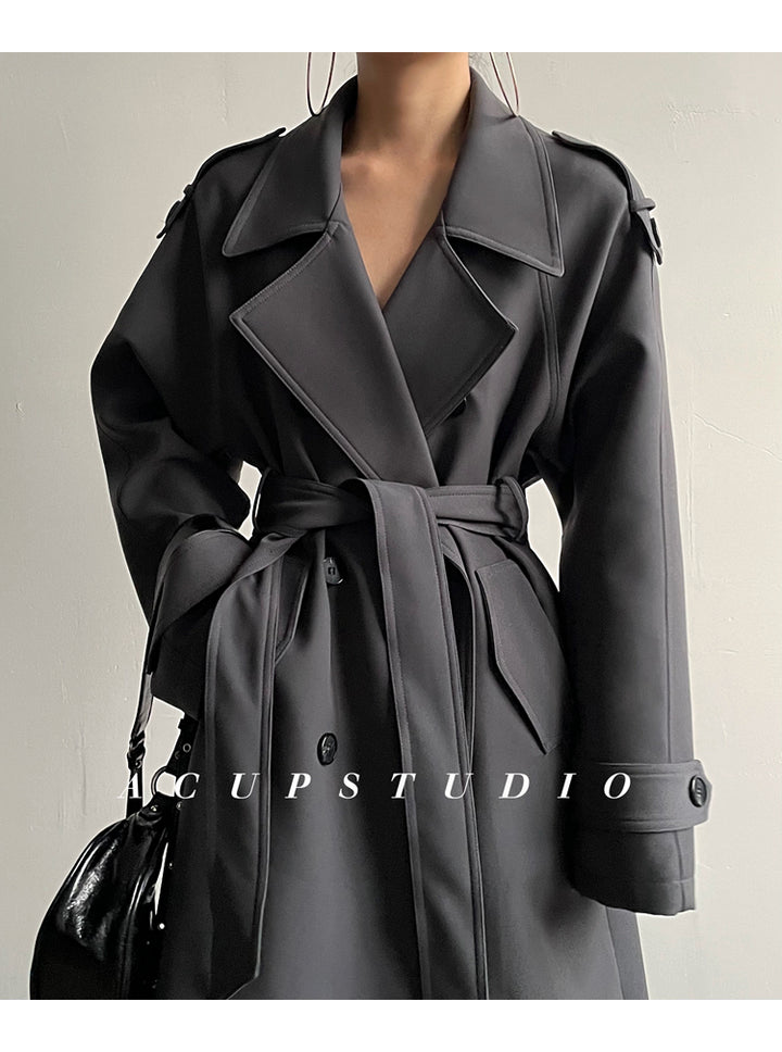 Double-Breasted Trench Coat ACTC0001
