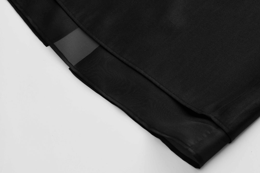 Sheer Flow Midi Skirt SSMS0222