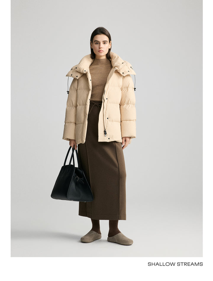 Moose Yellow Cloud Down Jacket SSYJ0080