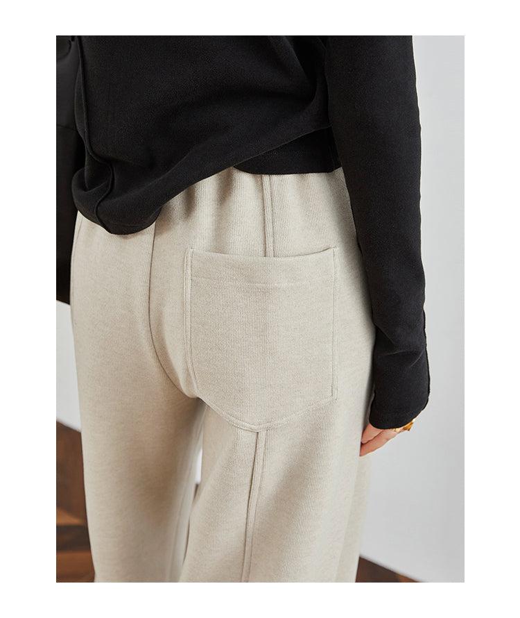 Comfort Luxe Elastic Waist Pants FACP0030