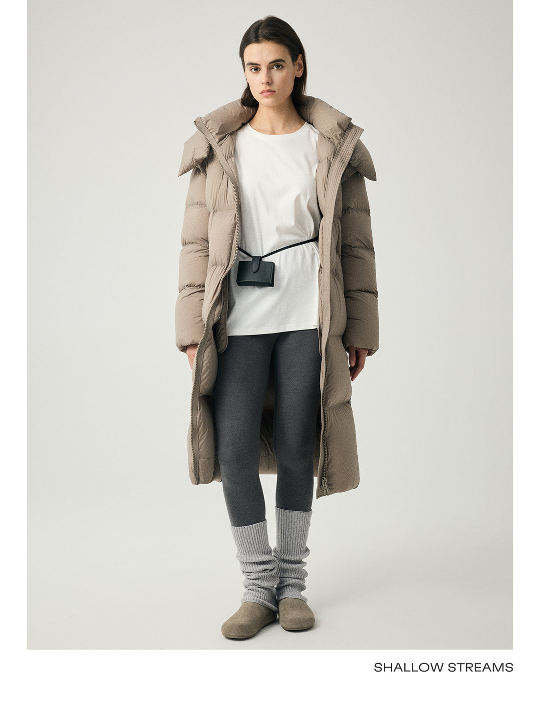 Essential Champagne Puffer Coat SSPC0091