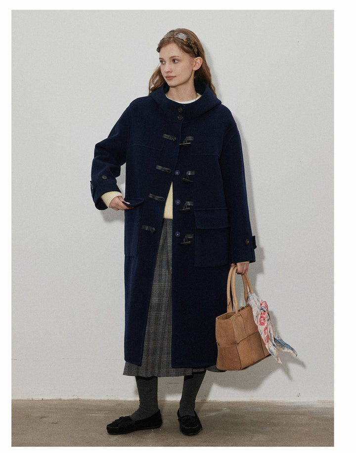 Classic Wool Reversible Toggle Coat LCRC0044