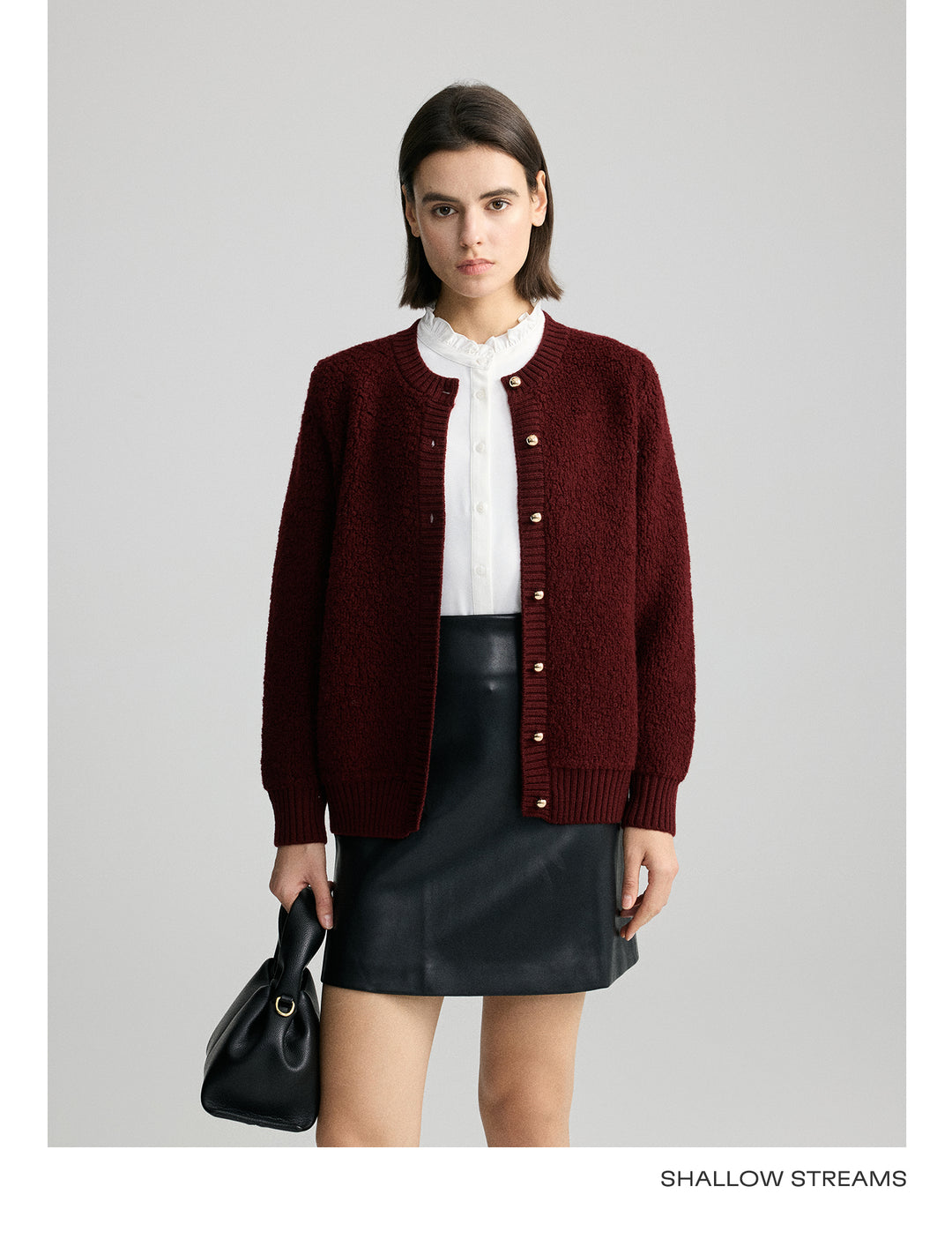 Luxe Wool Button Cardigan SSWC0081