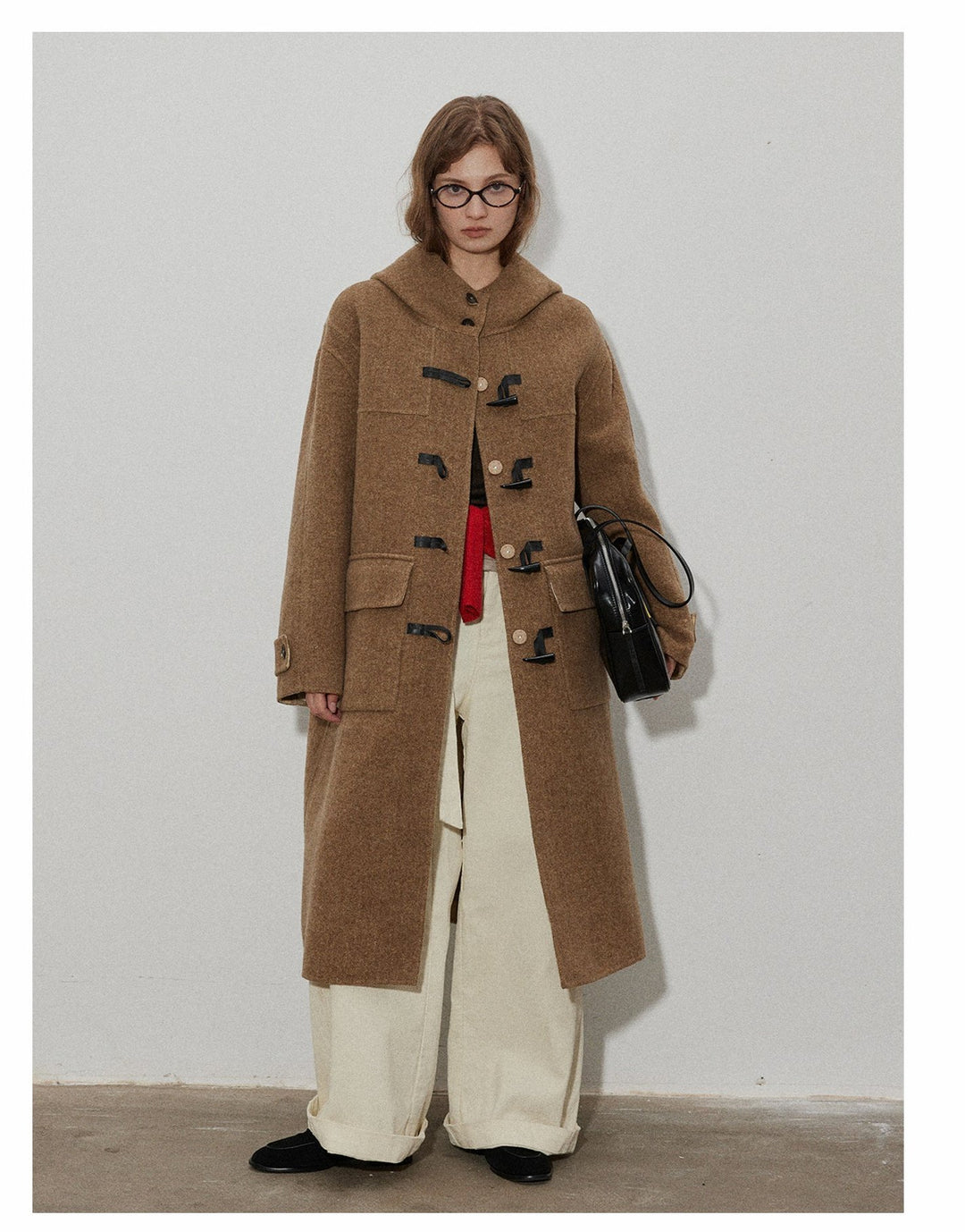Classic Wool Reversible Toggle Coat LCRC0044