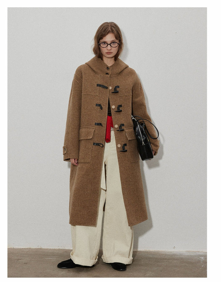 Classic Wool Reversible Toggle Coat LCRC0044