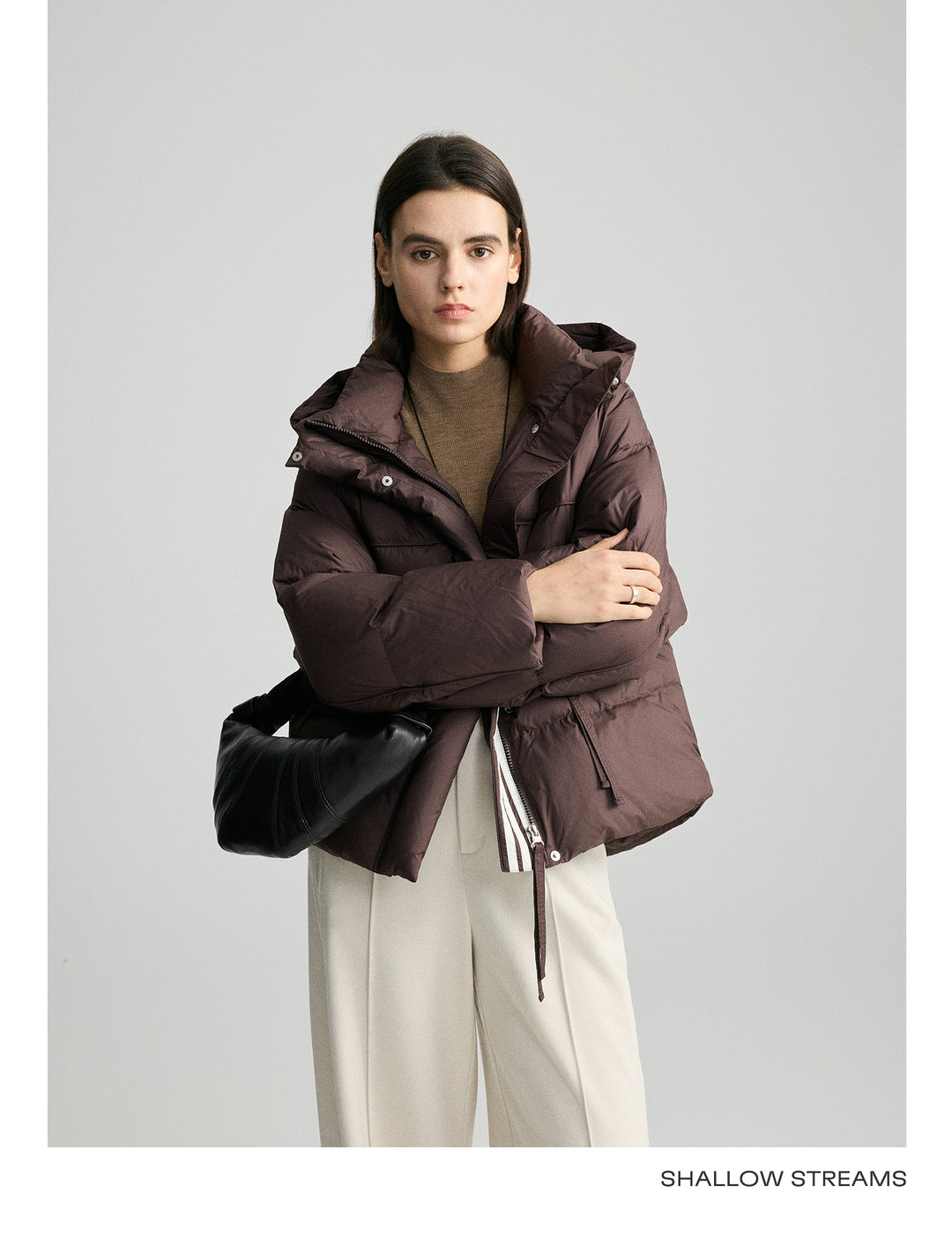 Vintage Down Hooded Puffer Jacket SSDJ0077