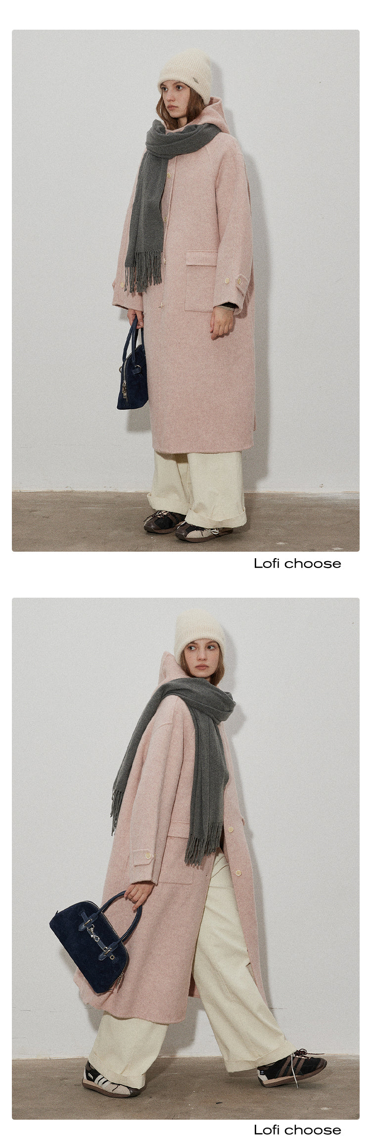 Cozy Wool Double-Face Coat LCWC0045
