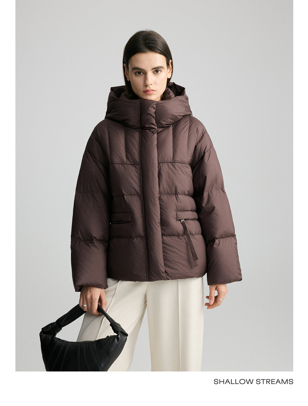 Vintage Down Hooded Puffer Jacket SSDJ0077