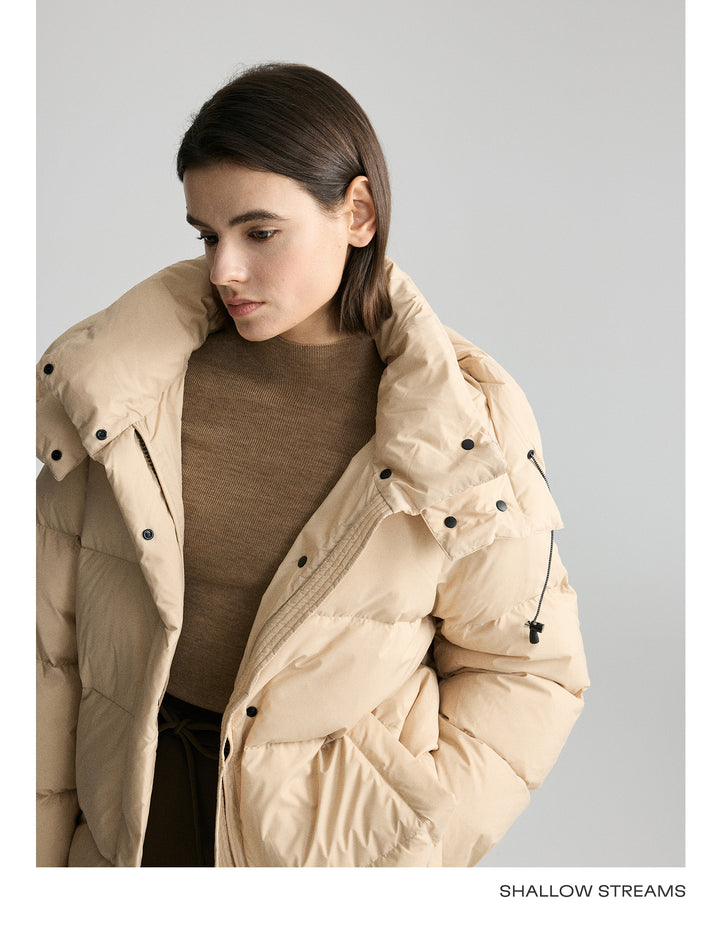 Moose Yellow Cloud Down Jacket SSYJ0080