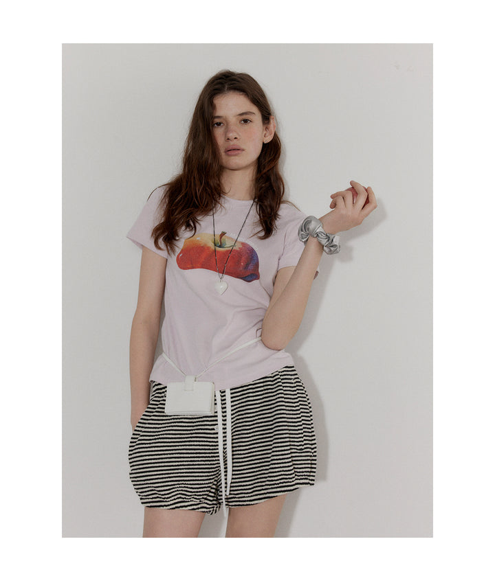 Cosmic Apple Graphic Tee LCAT0213