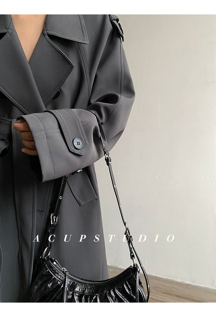 Double-Breasted Trench Coat ACTC0001