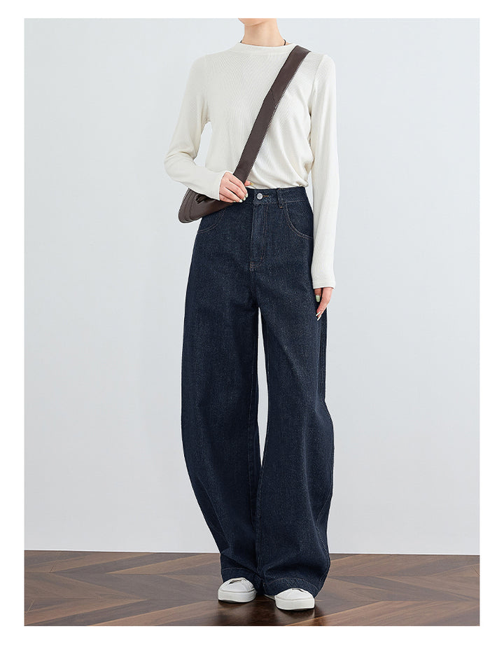 Wide-Leg Jeans for All Heights FAWJ0023