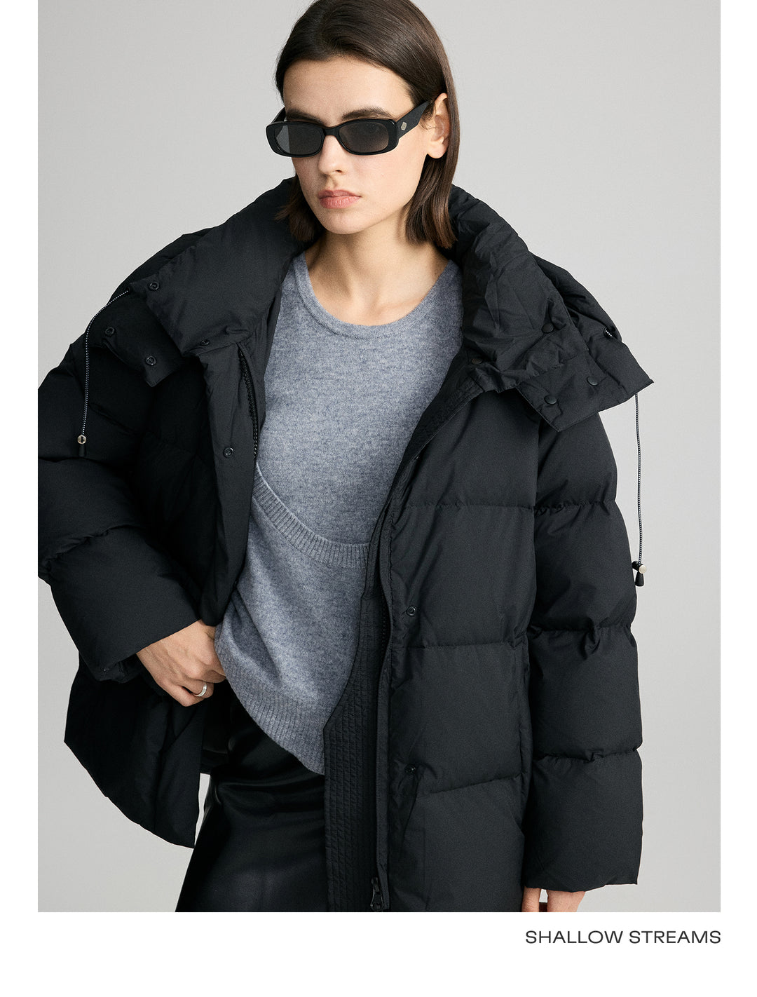 Streamline Down Hooded Jacket SSDJ0076