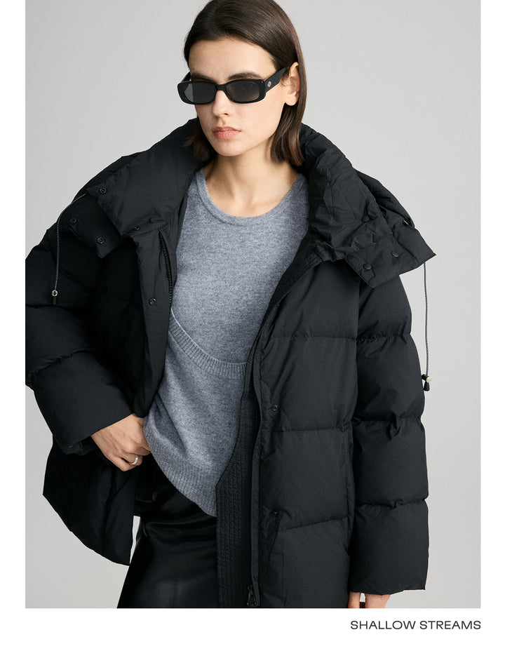 Streamline Down Hooded Jacket SSDJ0076