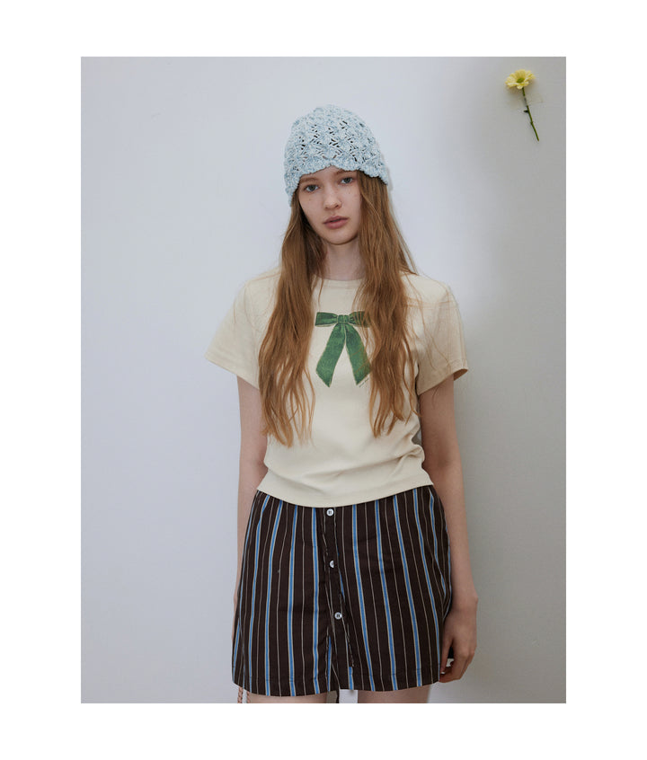 Ribbon Sketch Tee LCRT0218