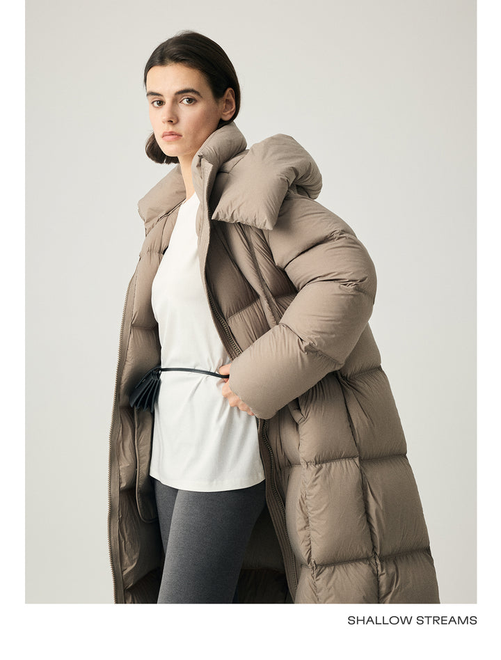 Essential Champagne Puffer Coat SSPC0091