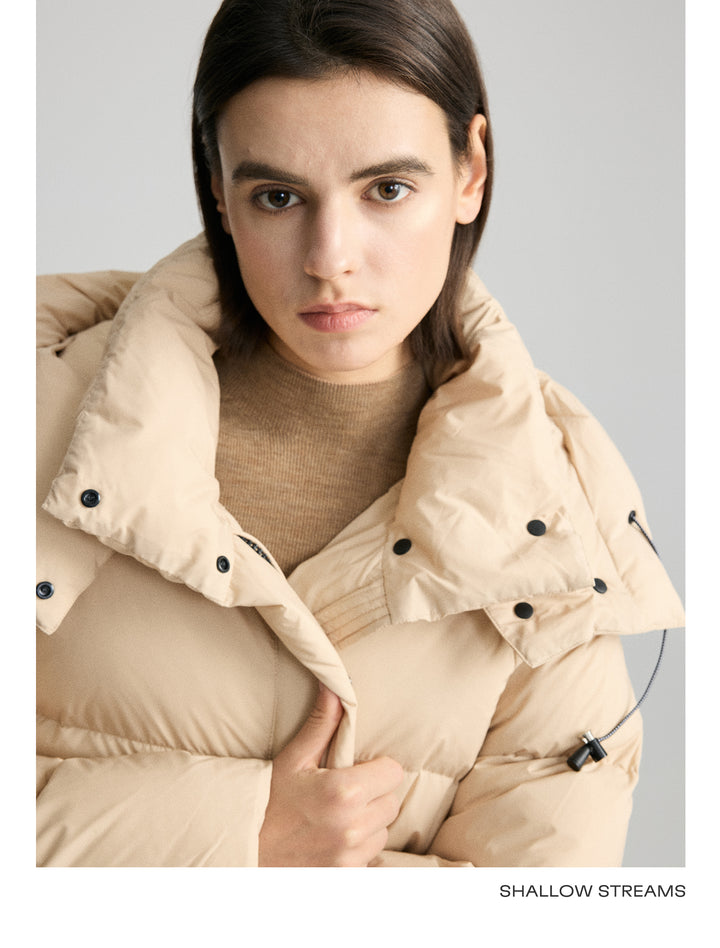 Moose Yellow Cloud Down Jacket SSYJ0080