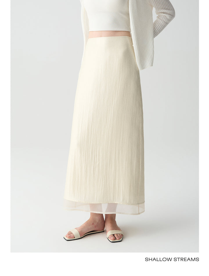 Pearl Drift Organza Skirt SSPS0220