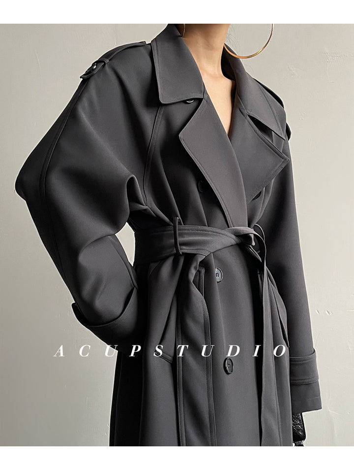 Double-Breasted Trench Coat ACTC0001