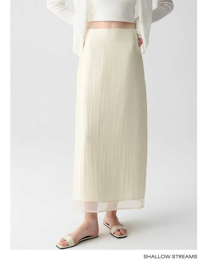 Pearl Drift Organza Skirt SSPS0220