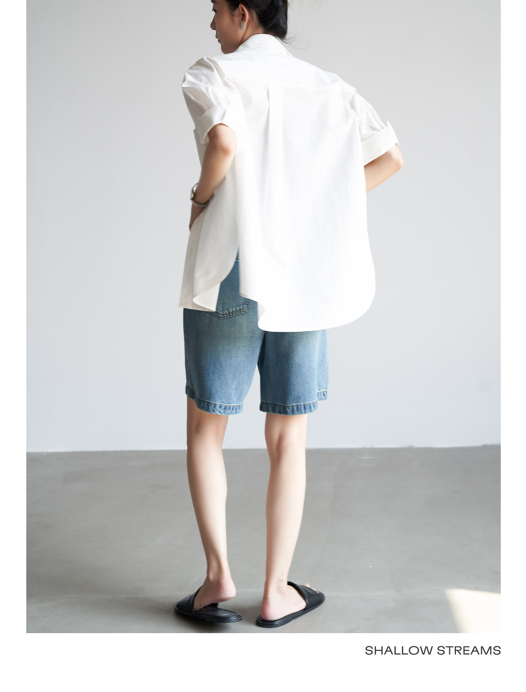 SoftEdge Washed Denim Shorts SSDS0221