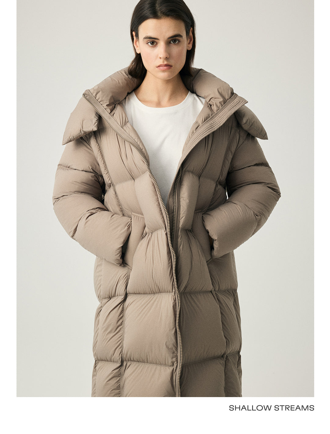 Essential Champagne Puffer Coat SSPC0091