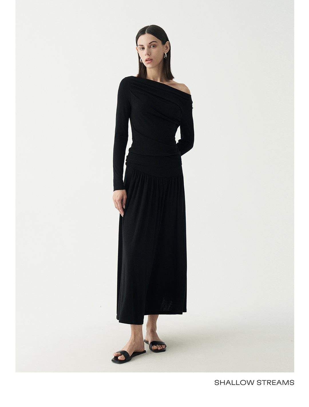 Elegant Off-Shoulder Knit Top SSOT0047