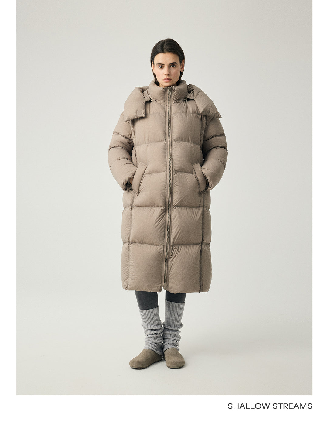 Essential Champagne Puffer Coat SSPC0091