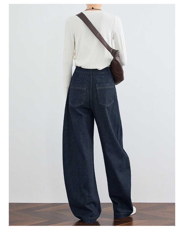 Wide-Leg Jeans for All Heights FAWJ0023