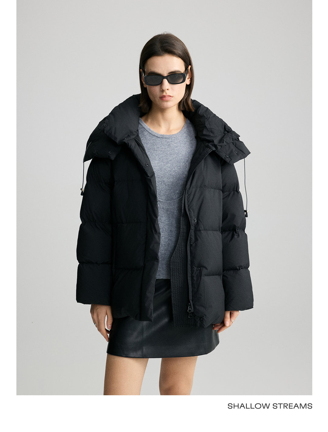 Streamline Down Hooded Jacket SSDJ0076