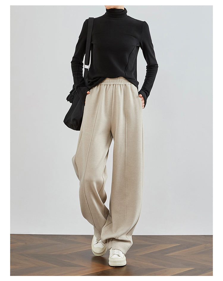 Comfort Luxe Elastic Waist Pants FACP0030