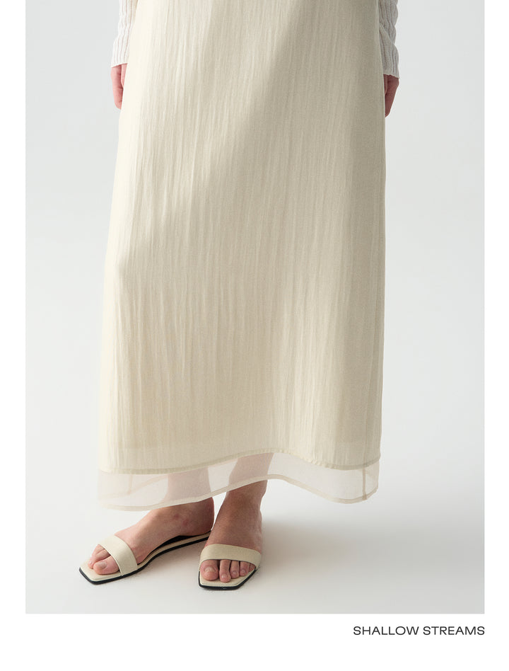 Pearl Drift Organza Skirt SSPS0220
