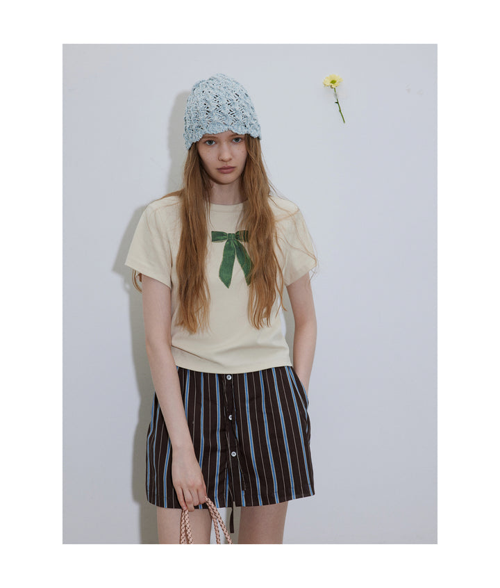 Ribbon Sketch Tee LCRT0218