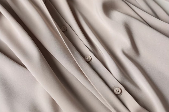 Luxe Drape Satin Blouse SSSB0184