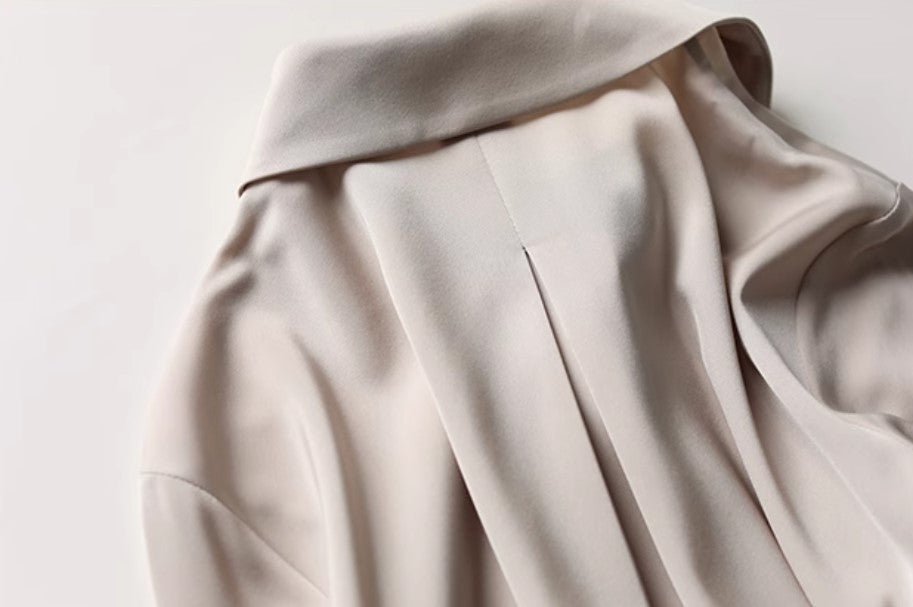 Luxe Drape Satin Blouse SSSB0184
