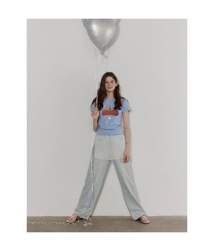 Cosmic Apple Graphic Tee LCAT0213