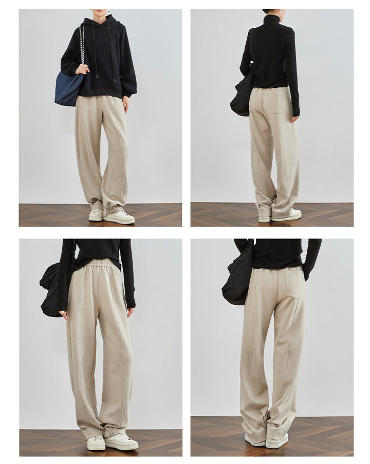 Comfort Luxe Elastic Waist Pants FACP0030