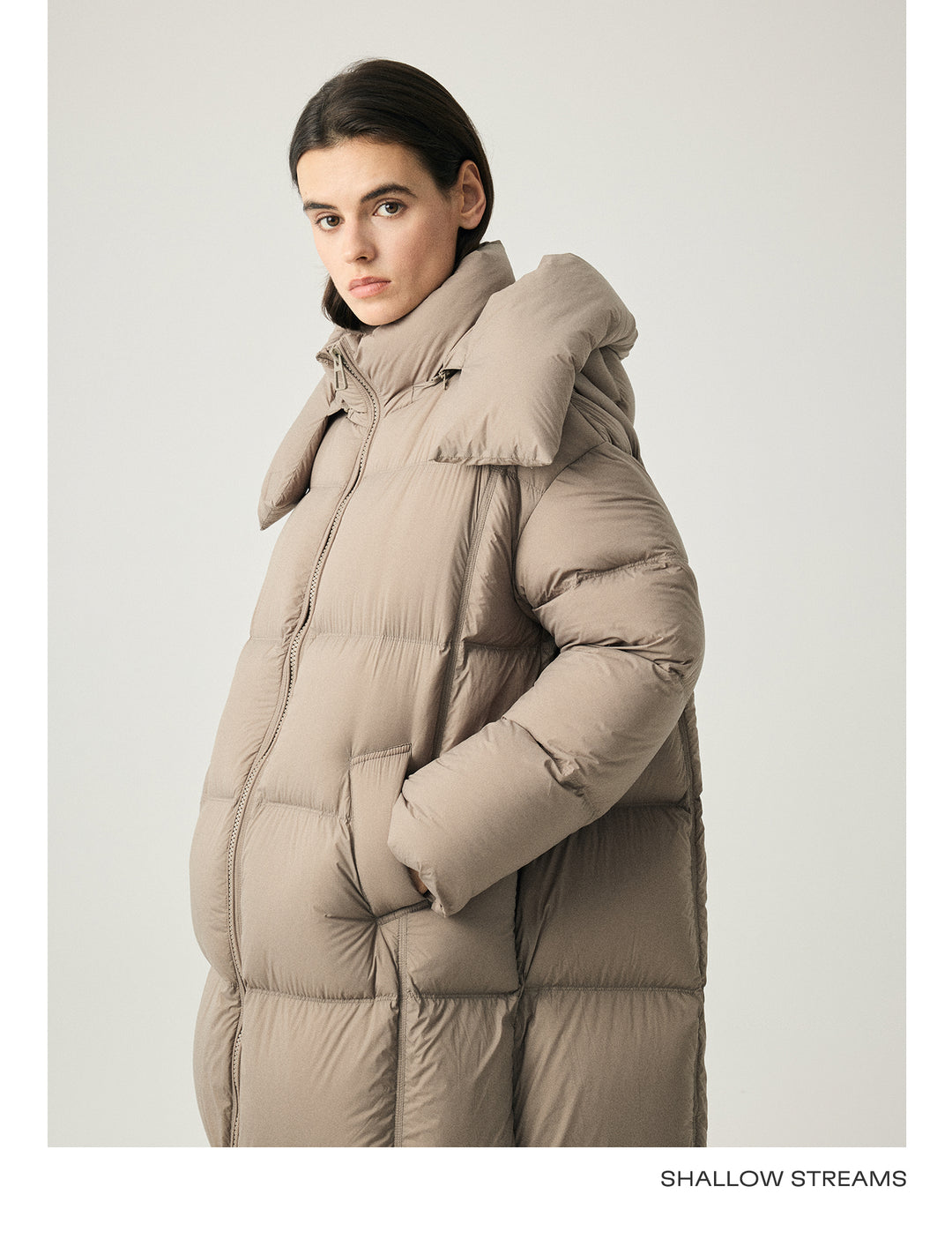 Essential Champagne Puffer Coat SSPC0091