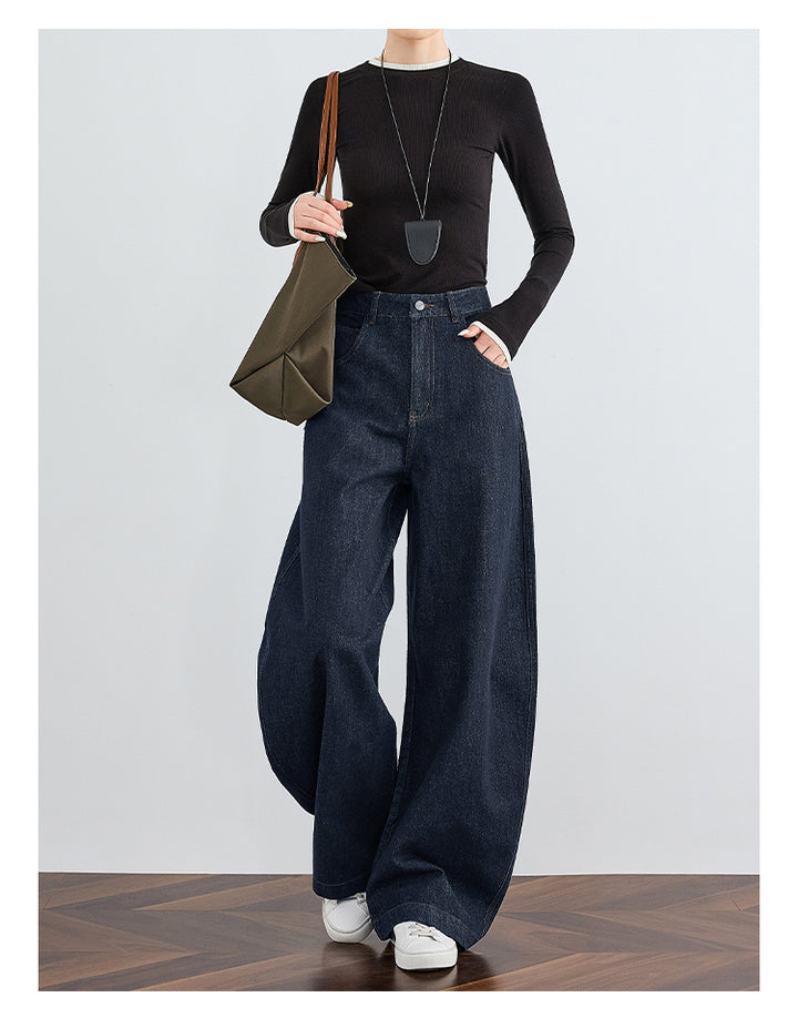 Wide-Leg Jeans for All Heights FAWJ0023