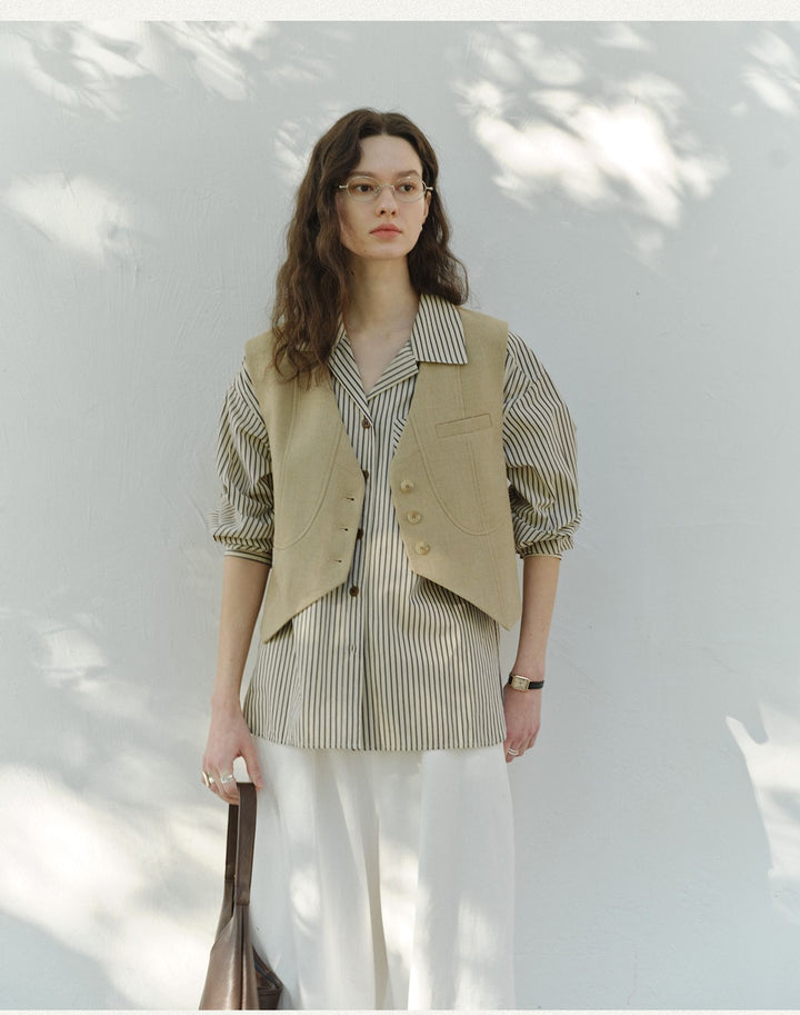 Heritage Stripe Relaxed Shirt CCSS0147