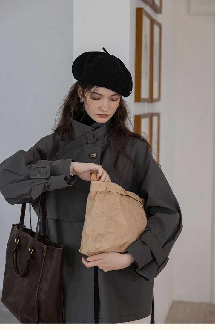 High-End Classic Belted Jacket DABJ0106