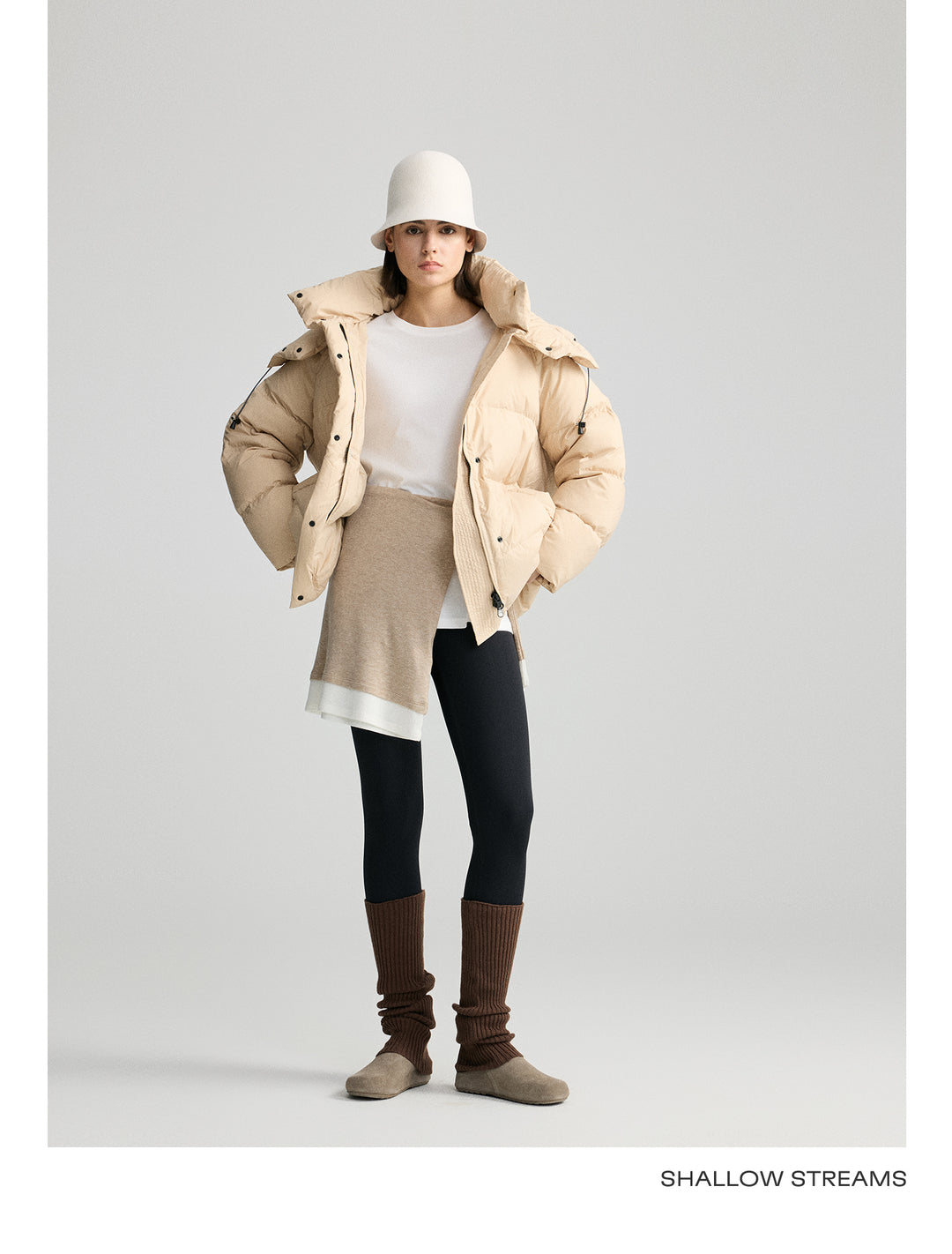 Moose Yellow Cloud Down Jacket SSYJ0080