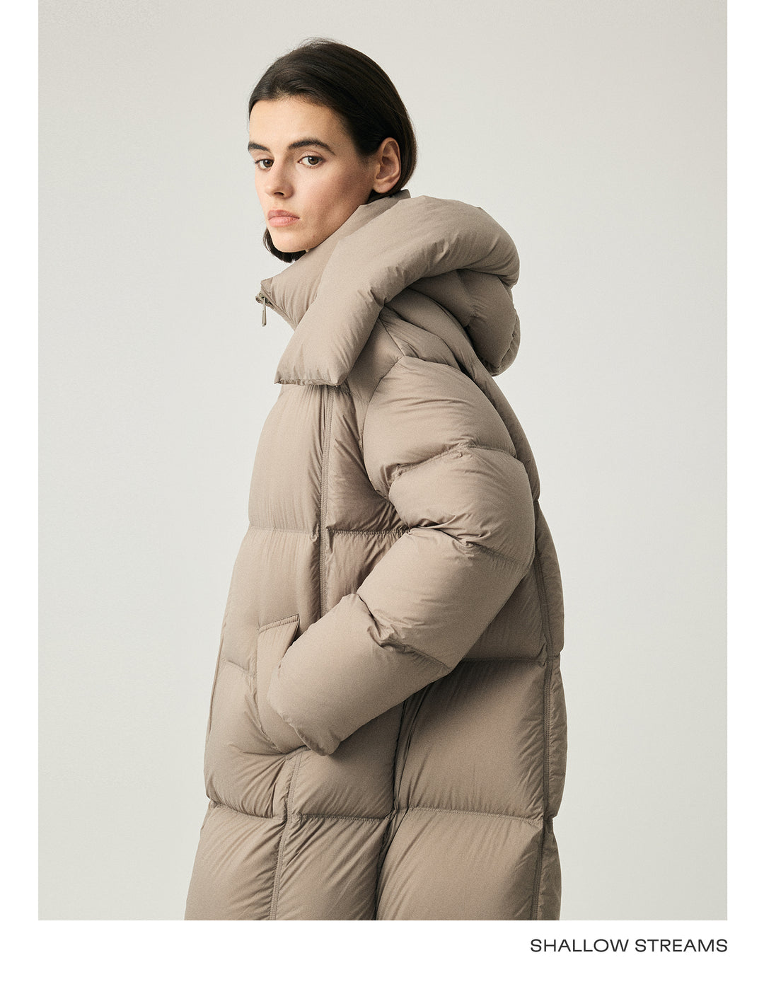 Essential Champagne Puffer Coat SSPC0091