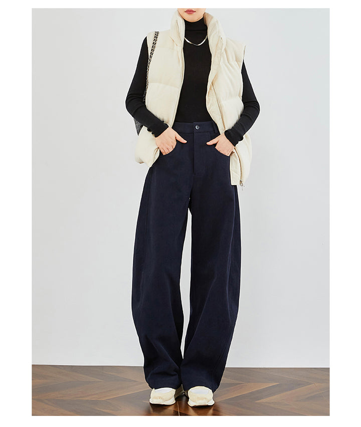 Wide-Leg Corduroy Pants FACP0031