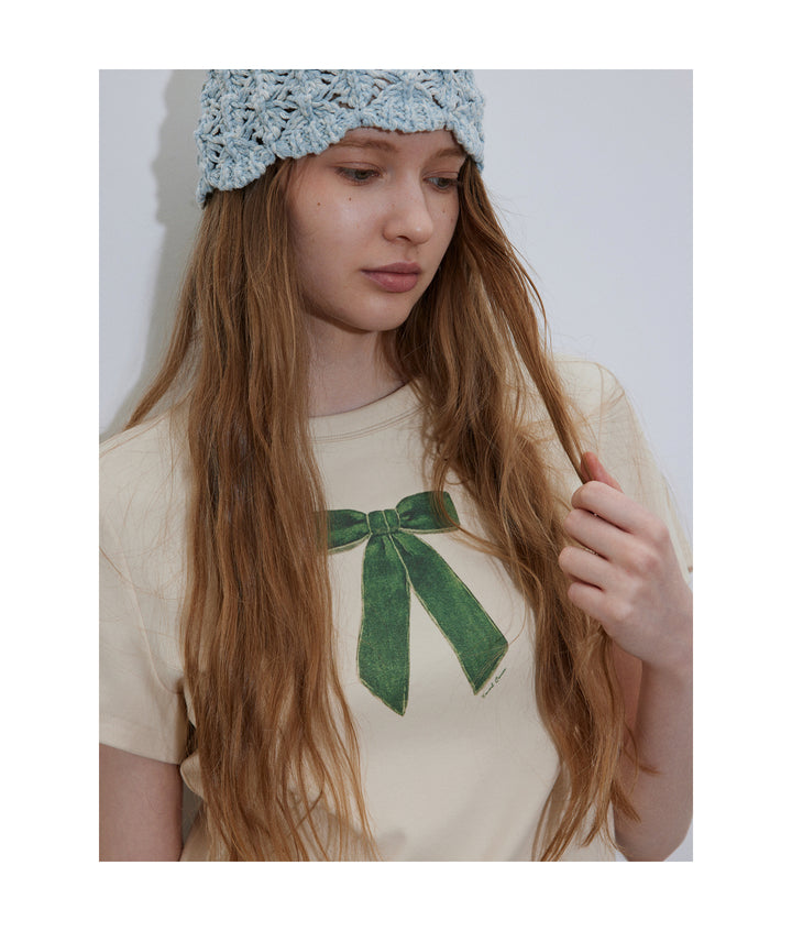 Ribbon Sketch Tee LCRT0218