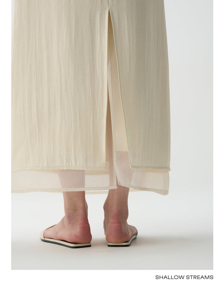 Pearl Drift Organza Skirt SSPS0220