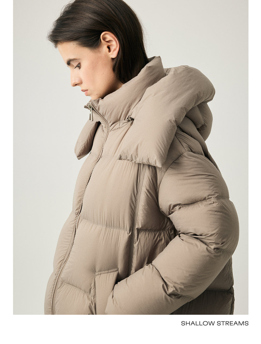 Essential Champagne Puffer Coat SSPC0091